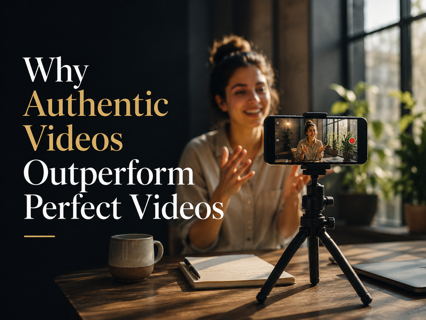 Why Authentic Videos Outperform Perfect Videos Post feature image