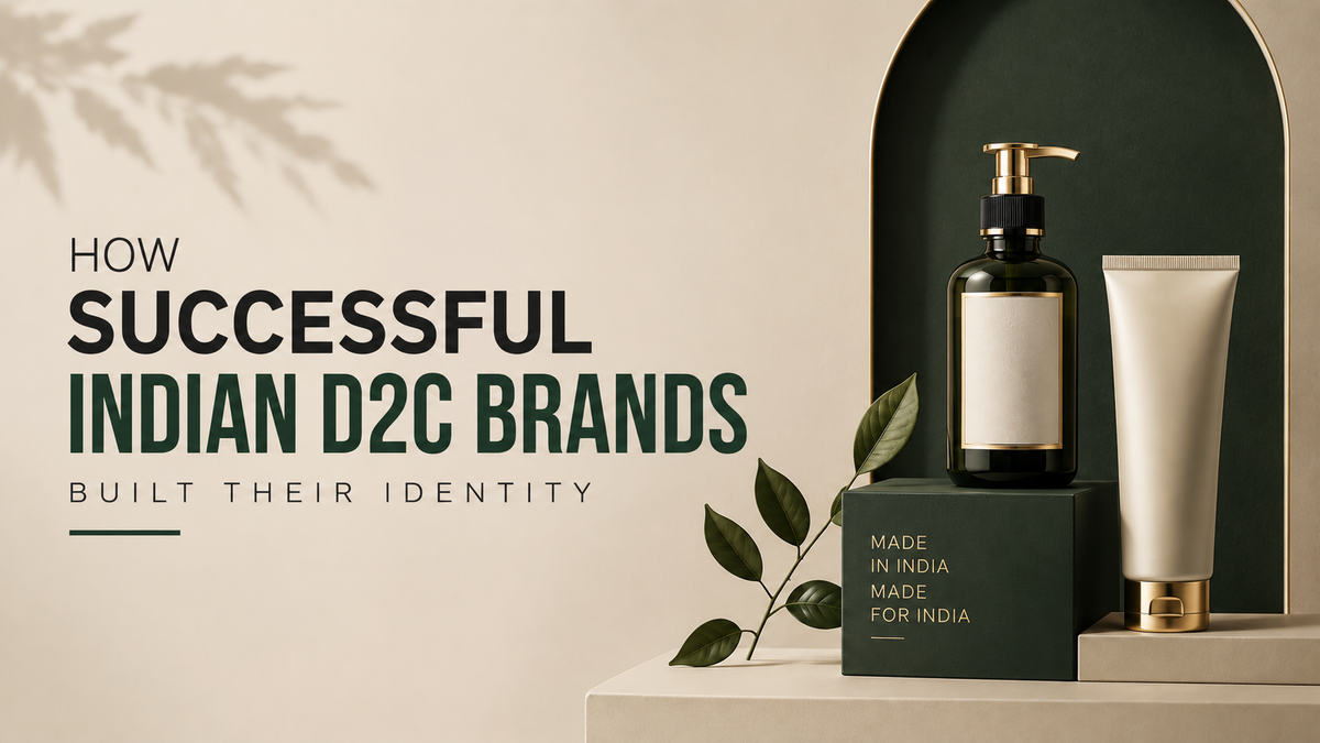 How Successful Indian D2C Brands Built Their Identity Post feature image